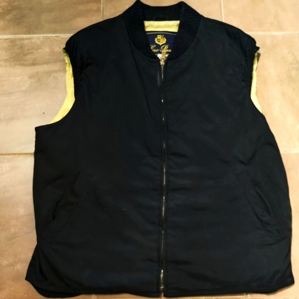 Loro piana quilted cashmere vest